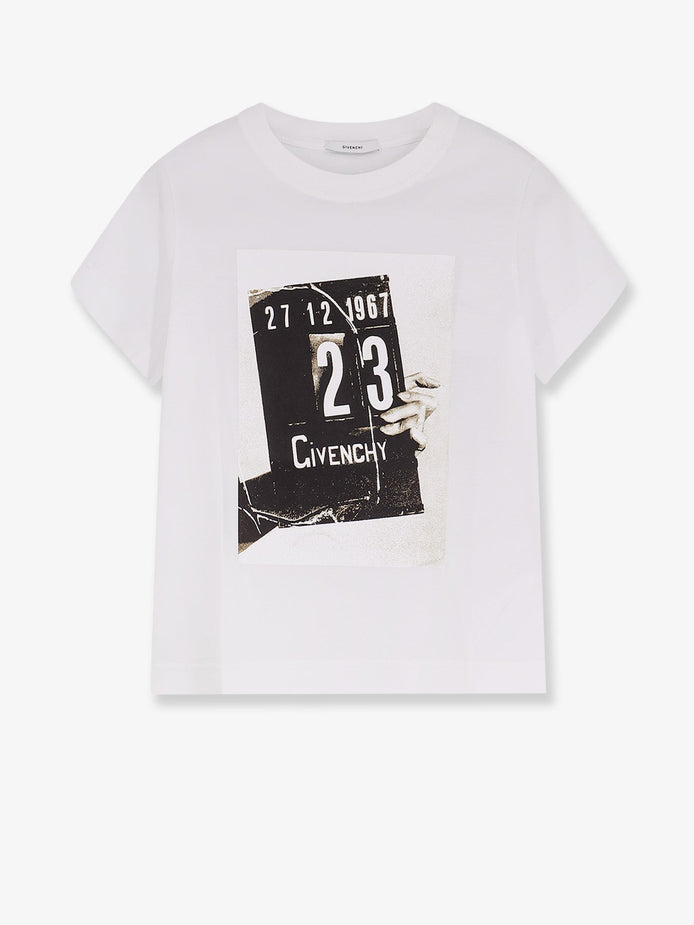 Cotton t-shirt with print on the front