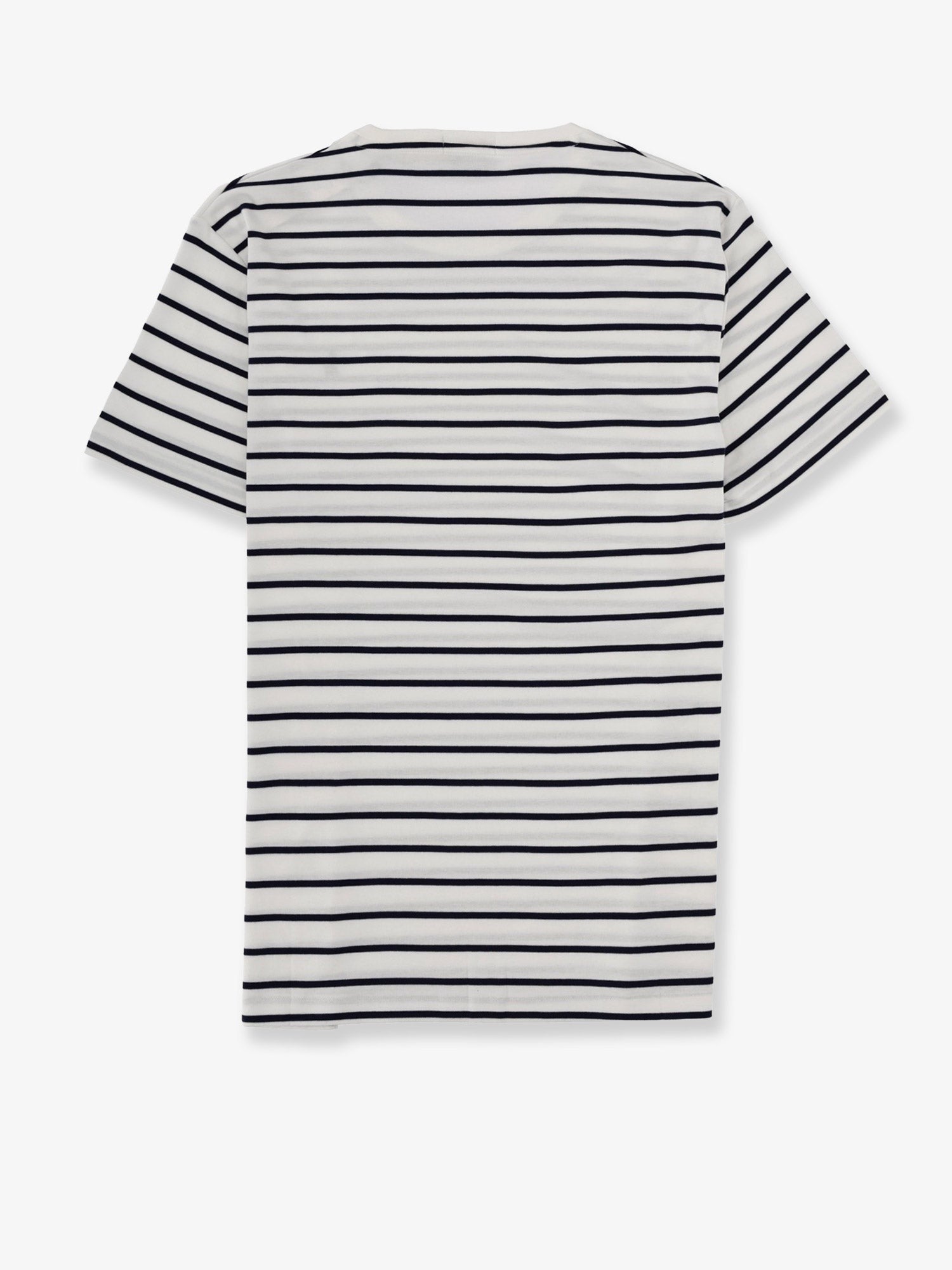 Cotton t-shirt with striped pattern