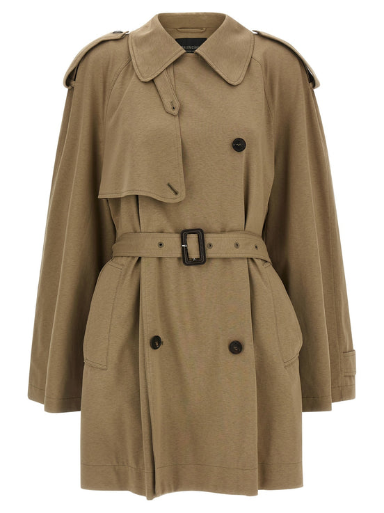 Cotton trench coat