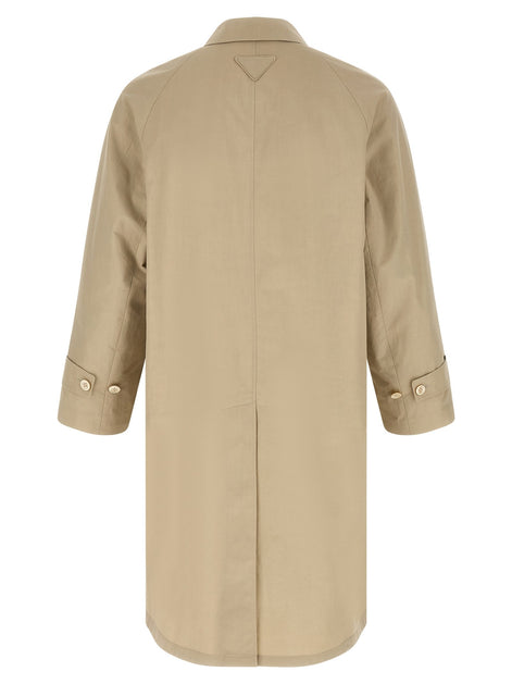 PRADA Cotton Trench Coat