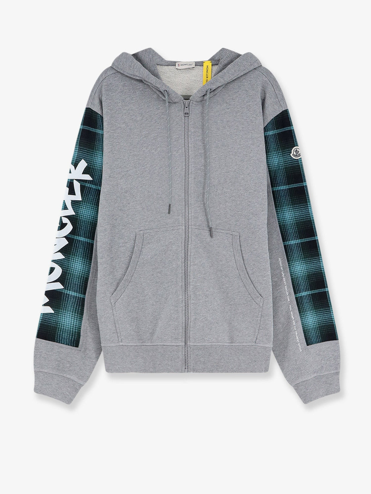 Cotton zip-up hoodie