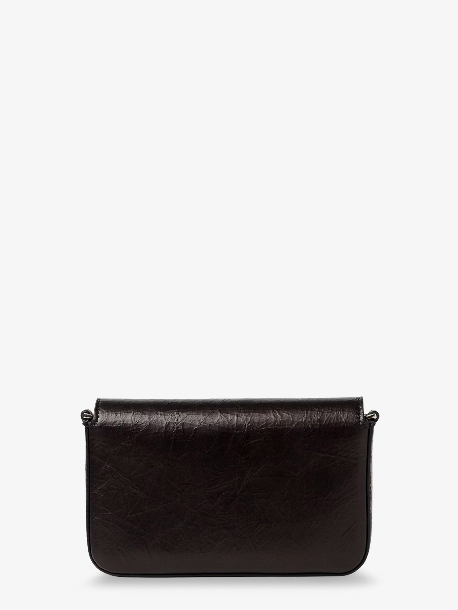 Fendi Crackled Leather Wallet on Chain Tube crossbody bag