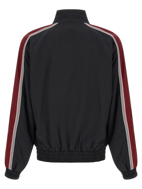 Craquelé-effect blouson