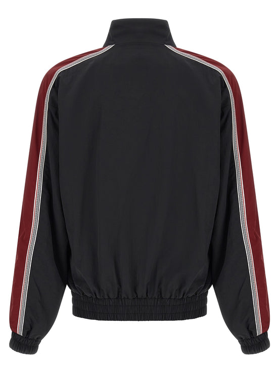Versace Craquelé-effect blouson