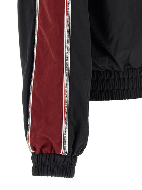 Craquelé-effect blouson