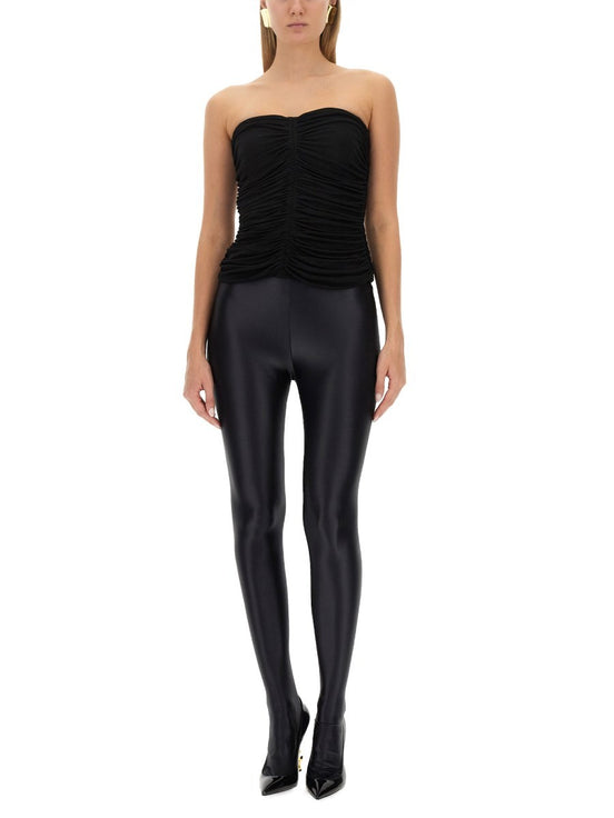 CREPE JERSEY BUSTIER