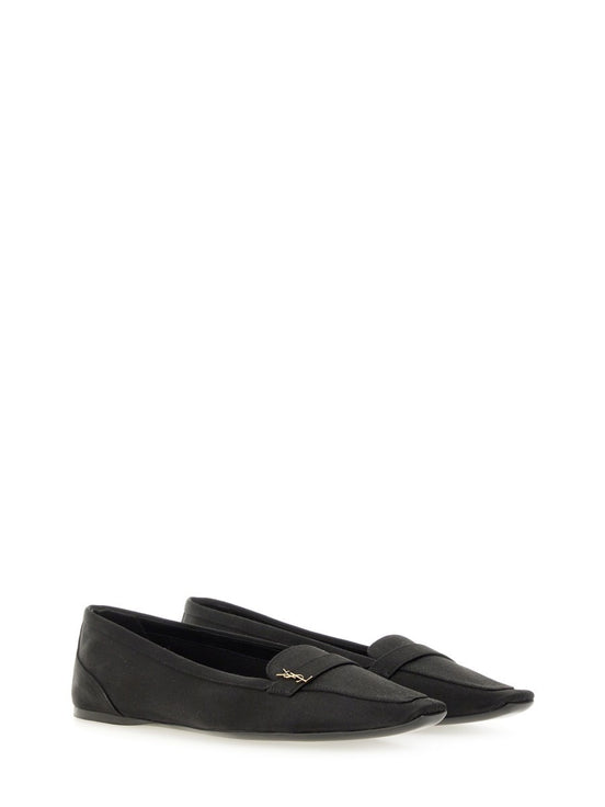 CREPE SATIN "POPPY" BALLERINA