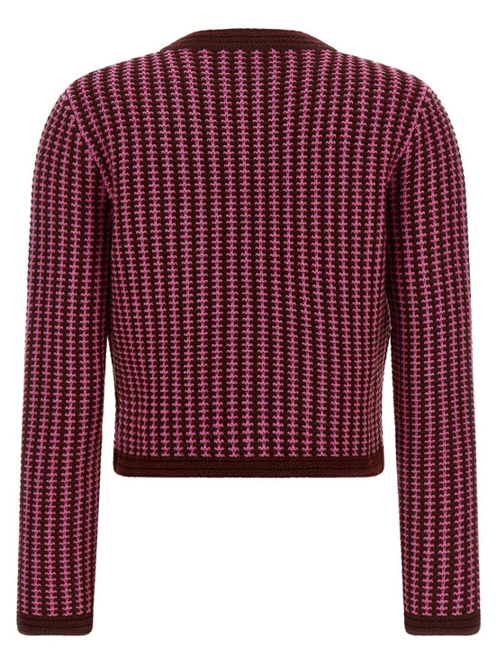 Versace Crochet cardigan