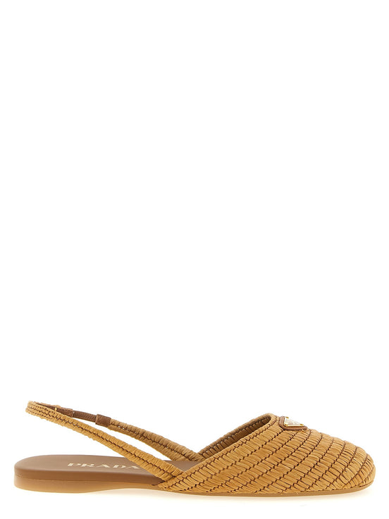 Crochet slingback