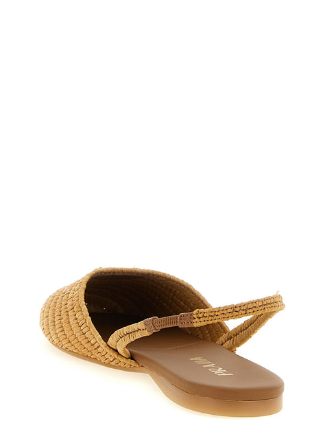 Crochet slingback