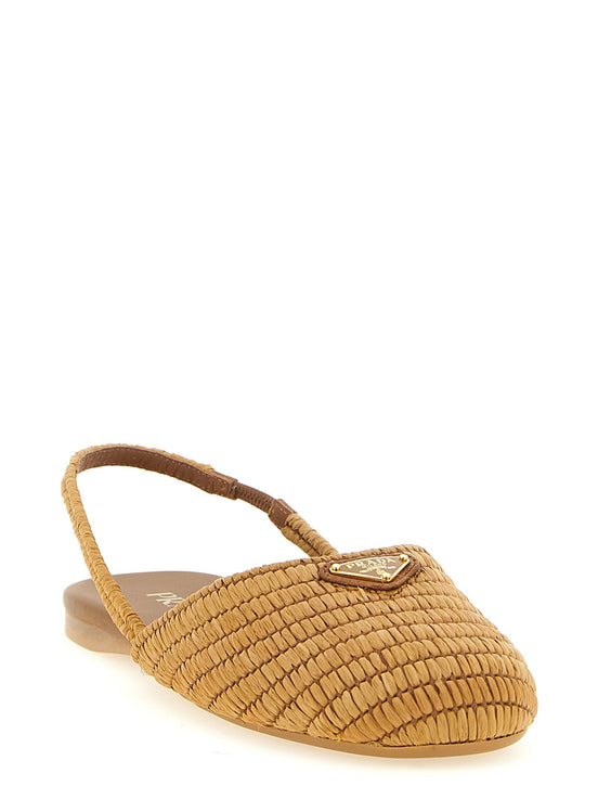 Crochet slingback