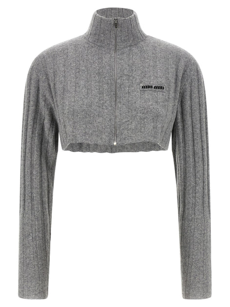 Cropped cardigan