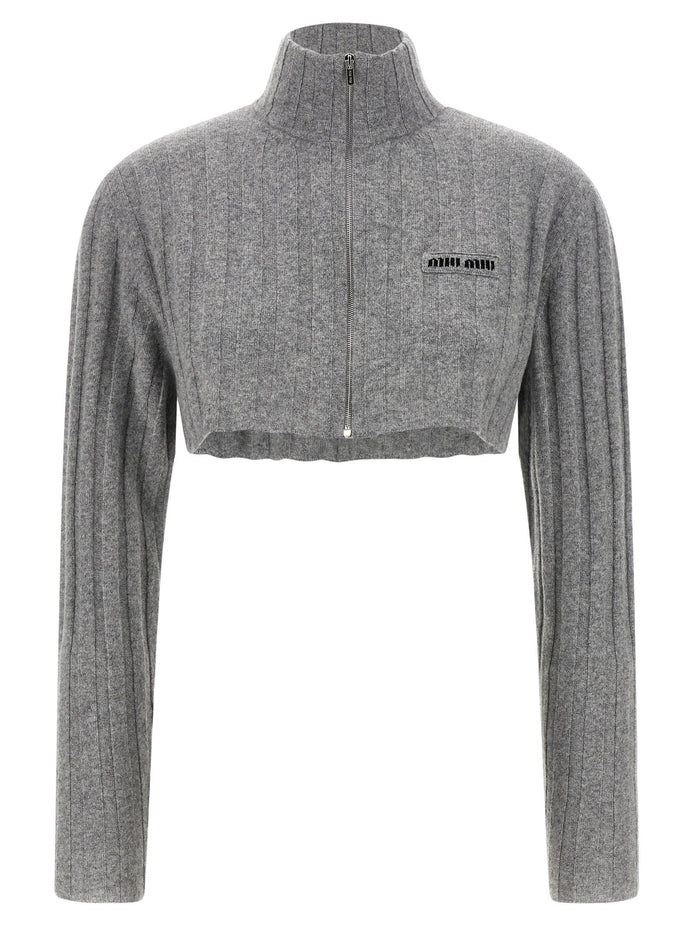 Cropped cardigan