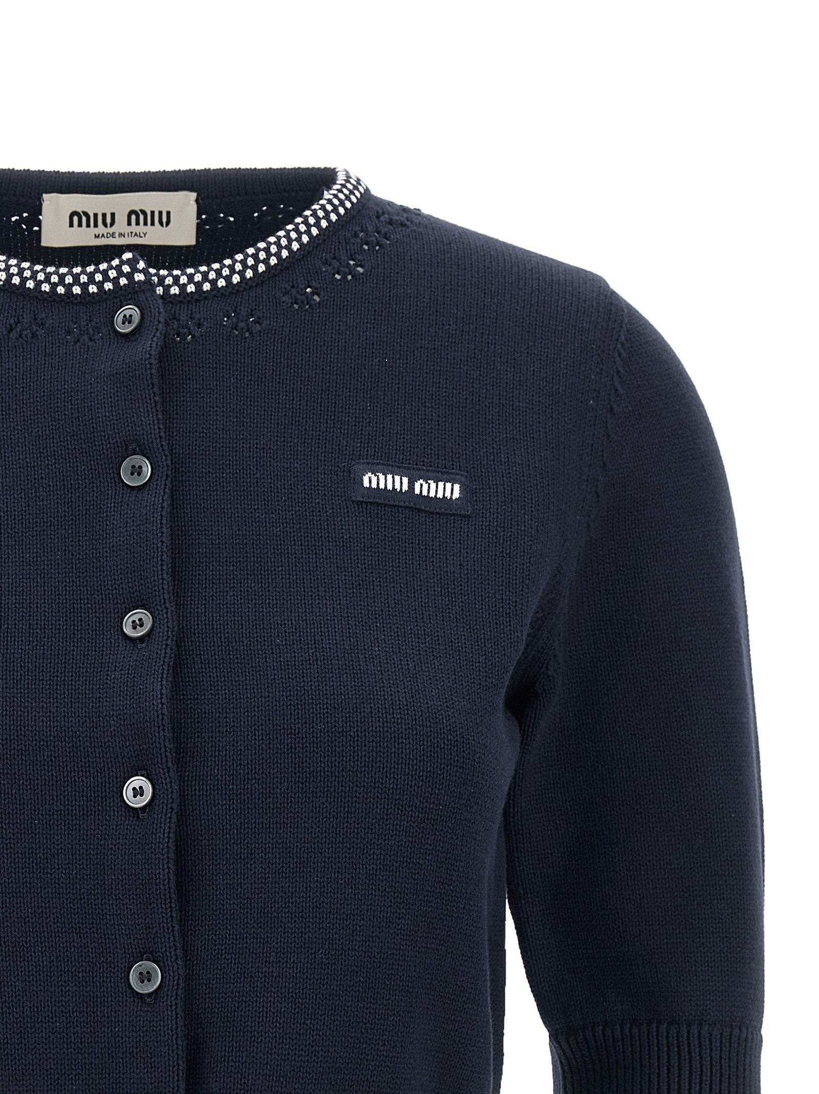 Cropped cardigan