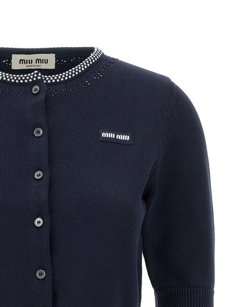 Cropped cardigan