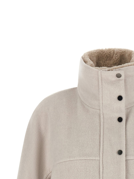 Cropped coat