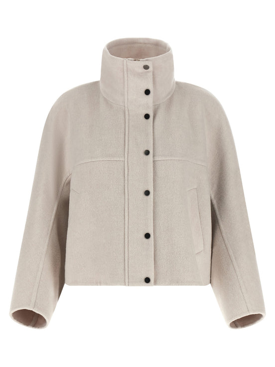 Cropped coat