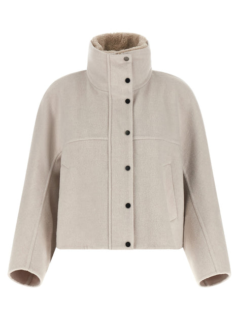 Cropped coat