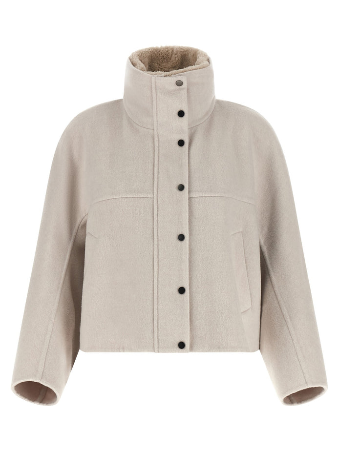 Cropped coat