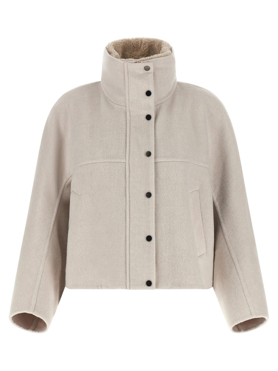 Cropped coat