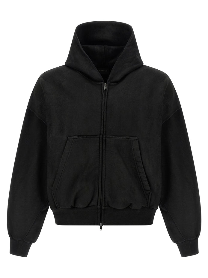 Cropped hoodie
