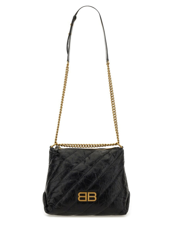 CRUSH ZIPPED HOBO BAG