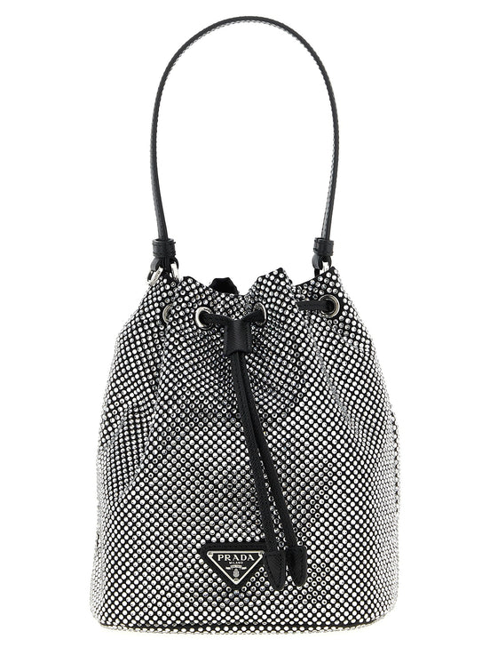 'Crystal' bucket bag