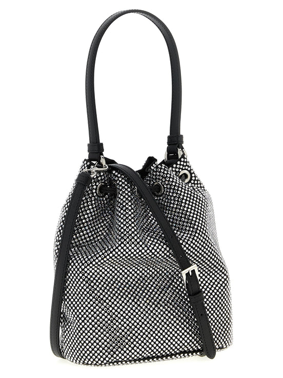 'Crystal' bucket bag