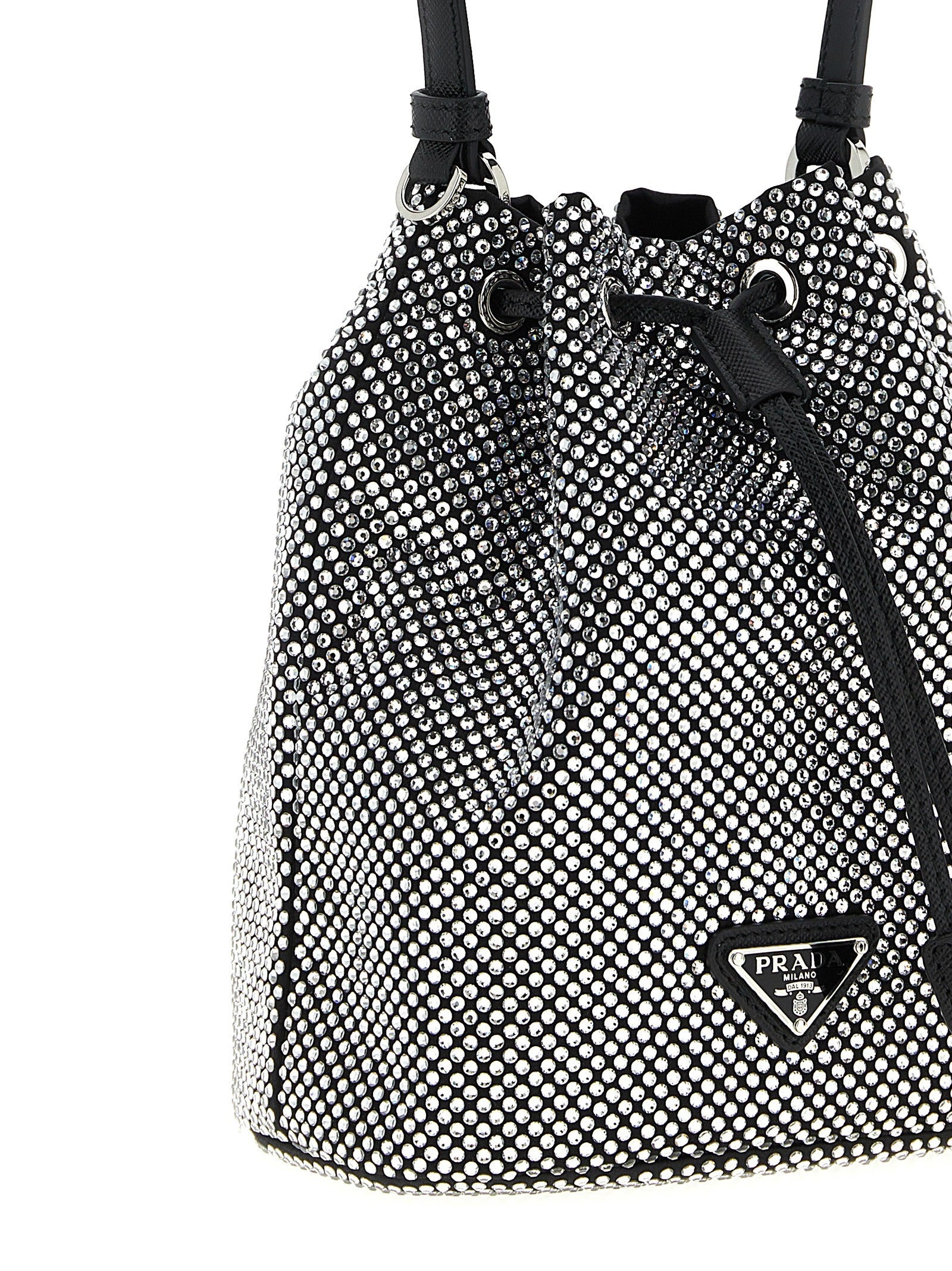 'Crystal' bucket bag