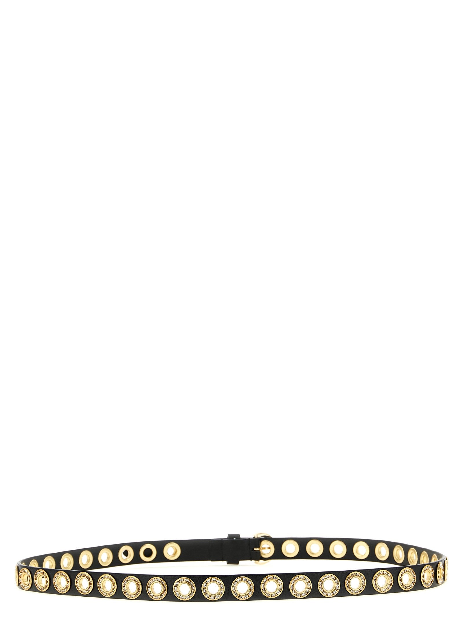 Crystal studs belt