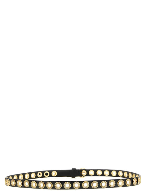 Crystal studs belt