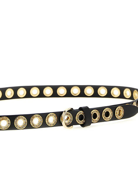 Crystal studs belt