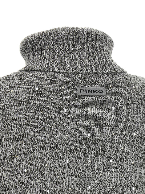 Crystal turtleneck sweater