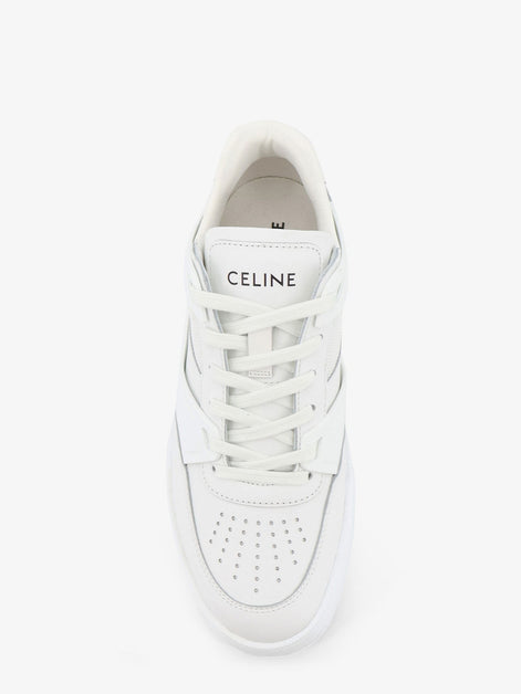 CT-09 leather sneakers with mesh inserts
