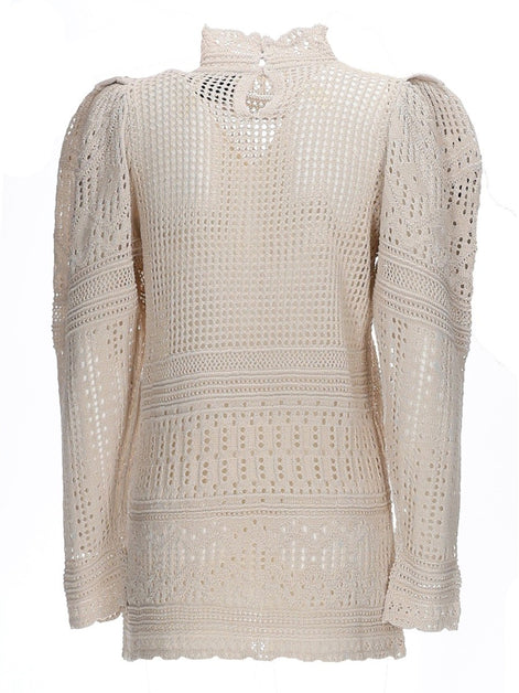 "DAHARA" CROCHET TOP