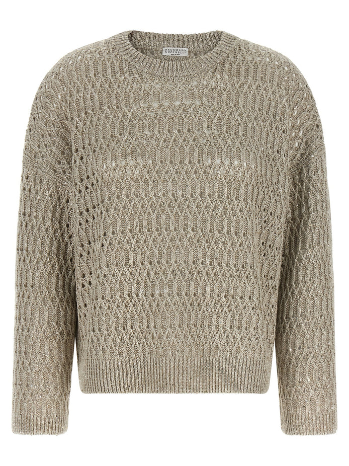 'Dazzling Braids' sweater