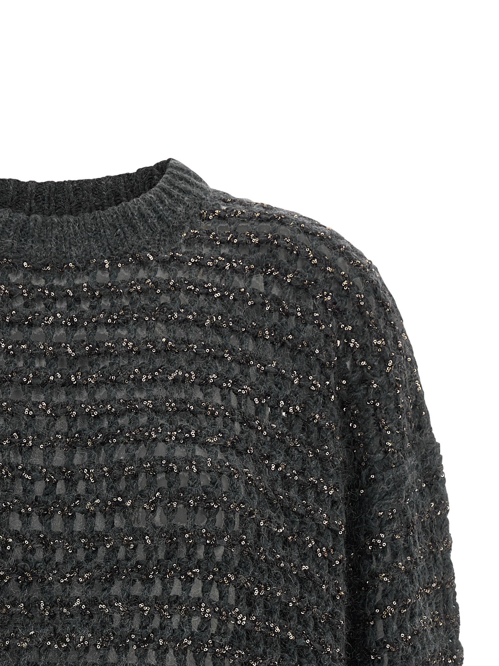 'Dazzling Braids' sweater