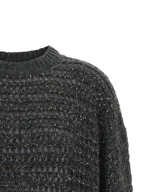 'Dazzling Braids' sweater