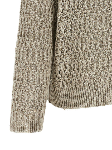 'Dazzling Braids' sweater