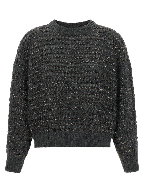 'Dazzling Braids' sweater