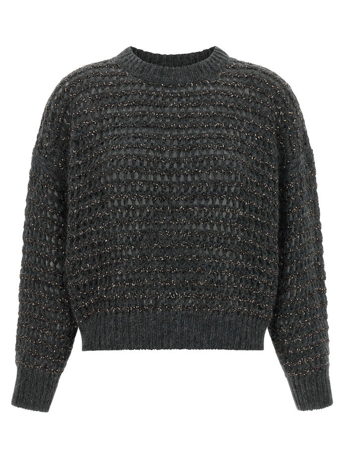 'Dazzling Braids' sweater