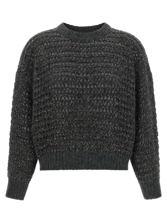 'Dazzling Braids' sweater