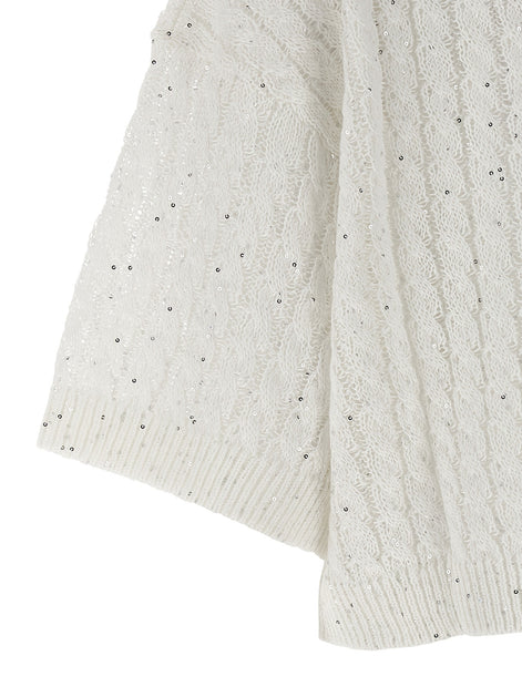 'Dazzling Cable' cardigan