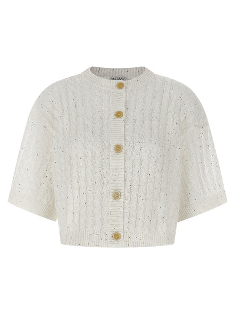 'Dazzling Cable' cardigan