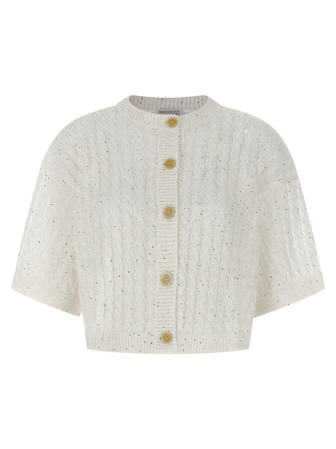 'Dazzling Cable' cardigan