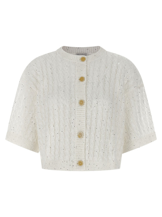 'Dazzling Cable' cardigan
