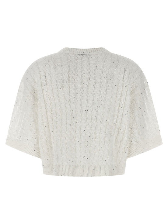 'Dazzling Cable' cardigan