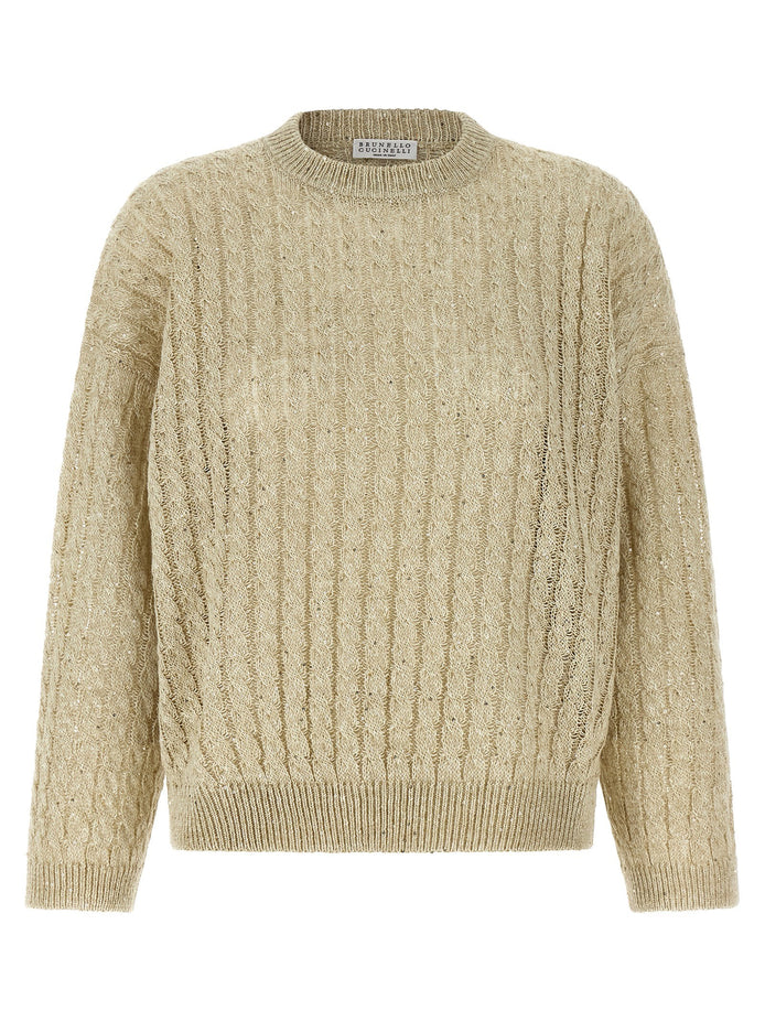 'Dazzling Cable' sweater