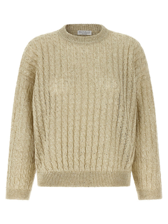 'Dazzling Cable' sweater