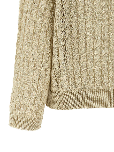 'Dazzling Cable' sweater